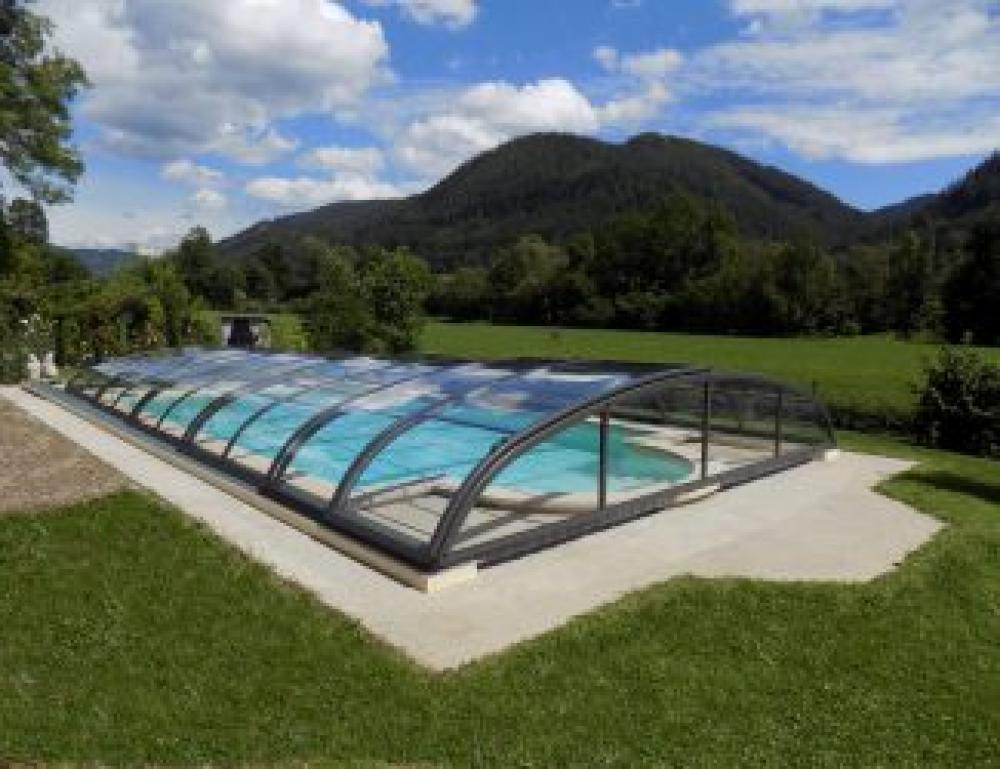 Poolüberdachung Arizona Exklusiv, hohe Ausführung